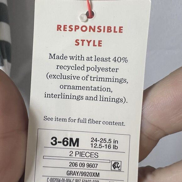 Infant Gray Spider Halloween Sweatshirt & Pants Set Itsy Bitsy Spider Size 3-6M - Picture 5 of 5